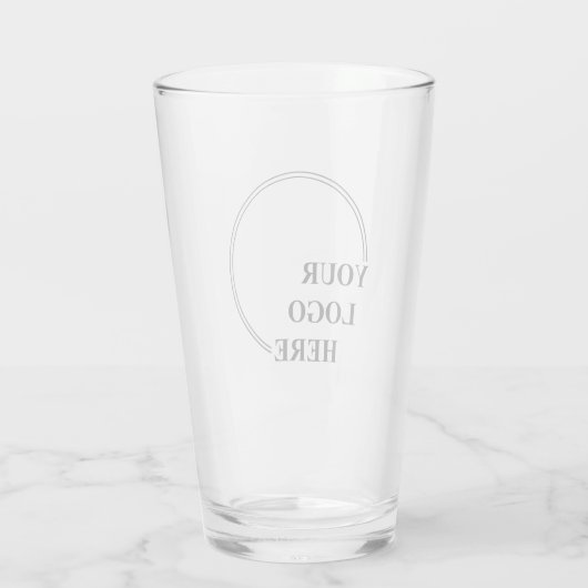 Sjabloon Creëer Uw Eigen Geschenk Idee Glas (Achterkant)