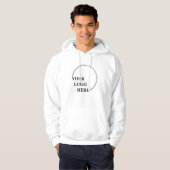  Sjabloon Creëer Uw Eigen Geschenk Idee Hoodie (Voorkant volledig)