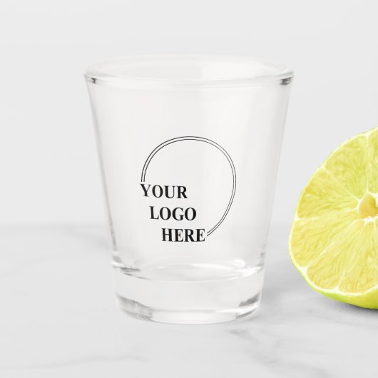  Sjabloon Creëer Uw Eigen Geschenk Idee Shot Glas (Voorkant)
