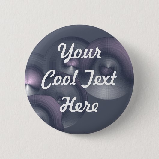 sjabloon "Cymbalisme II" Ronde Button 5,7 Cm (Voorkant)