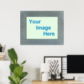Sjabloon Decoratieve Poster Border (Thuiskantoor)