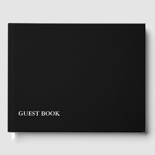 SJABLOON DIY kleur wijzigen voeg foto tekstkleur t Gastenboek (Voorkant)