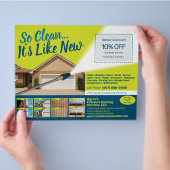 Sjabloon drukventilator flyer (Hand)