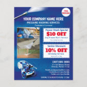 Sjabloon drukventilator flyer (Voorkant)