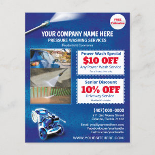 Sjabloon drukventilator flyer