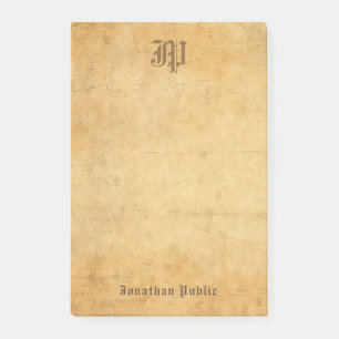  Sjabloon Elegant Calligrafed Monogram Post-it® Notes