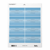 sjabloon etiket (Full Sheet)