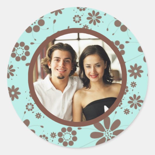 Sjabloon evenement en weddenschap ronde sticker (Voorkant)