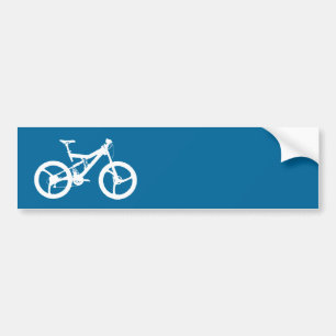 Sjabloon fiets bumpersticker