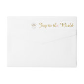 Sjabloon - Filigree Kerstengel uit Joy (Achterkant)