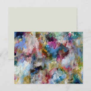 Sjabloon Fine Art Briefkaart Origineel Stormy Sky