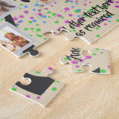 Sjabloon Foto Collage Family Tree - Aangepast Legpuzzel (Zijkant)