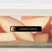 Sjabloon Foto- en naamlabels voor Sticker (Aangebracht)