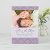 Sjabloon Foto Wedding Invitation (Staand voorkant)