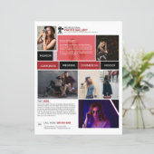 Sjabloon fotografie flyer (Staand voorkant)