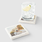 Sjabloon foto's Onderzetter tonen Tekst (Zijkant)