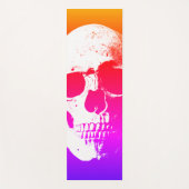 Sjabloon Geel Sinaasappel Blauw Paars Yogamat (Voorkant)