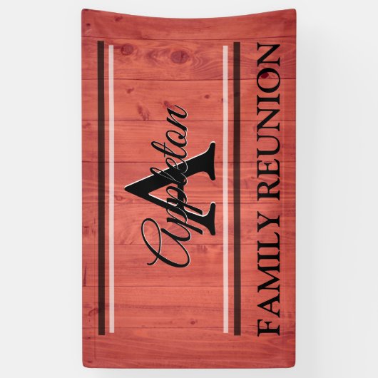 Sjabloon gezinshereniging idealen ontwerp spandoek (Verticaal)