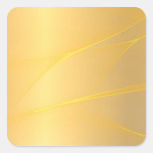 Sjabloon Glamoureuze Nepgoud Elegant Ontwerp Vierkante Sticker