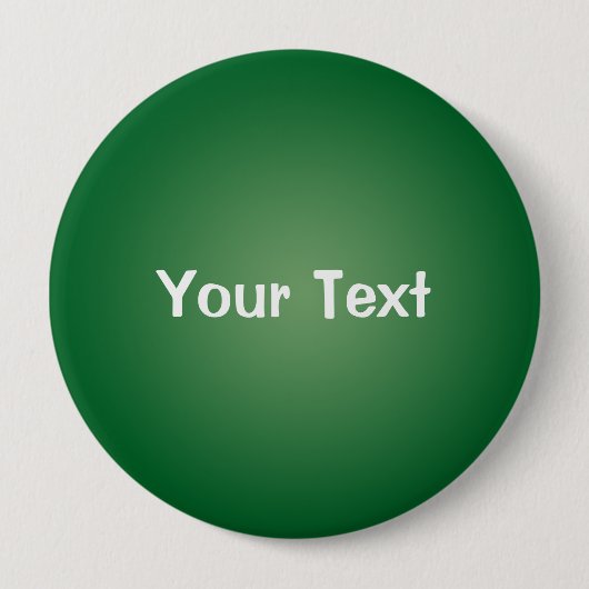 Sjabloon Groene 4-inch aangepaste tekst Button (Voorkant)