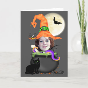 Sjabloon Halloween Witch