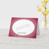 Sjabloon Hart Frame (Gele Bloem)