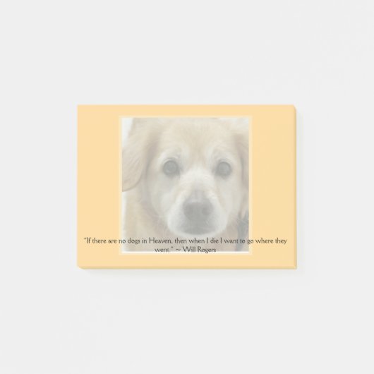 Sjabloon - het Afbeelding van het Pet en Citaat (o Post-it® Notes (Voorkant)