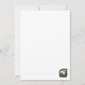 Sjabloon huwelijksuitnodiging kaart (Achterkant)