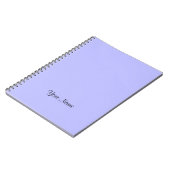 Sjabloon, klaar om te personaliseren notitieboek (Linkerzijde)