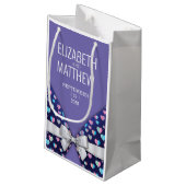 Sjabloon kleine cadeau klein cadeauzakje (Achterkant Gekanteld)