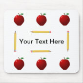 Sjabloon leraar Mousepad2 Muismat (Voorkant)