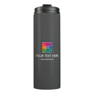  Sjabloon Logo en tekst Modern Best Thermosbeker