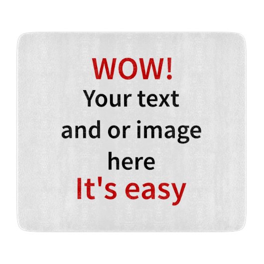  Sjabloon Maak je eigen Snijplank (Voorkant)