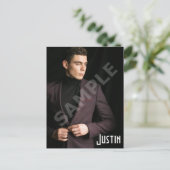 Sjabloon Mannelijke modelkopkaarten Briefkaart (Staand voorkant)