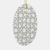 Sjabloon met puitpunten (achtergrondkleur toevoege keramisch ornament (Rechts)