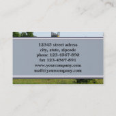 sjabloon met visitekaartje (Achterkant)