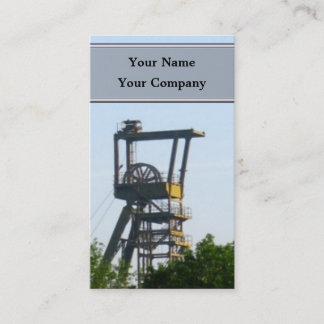 sjabloon met visitekaartje