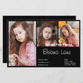 Sjabloon Model Comp Pasfoto Kinderen Zed (Voorkant / Achterkant)