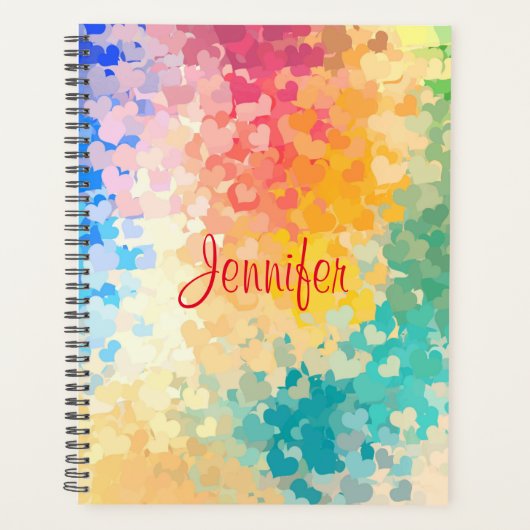 Sjabloon Moderne, elegante, handgeschreven Planner (Voorkant)