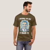  Sjabloon - Obama is mijn Homeboy T-shirt (Voorkant volledig)