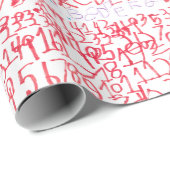 SJABLOON onderliggend patroon Creëer Cadeaupapier (Rol Hoek)