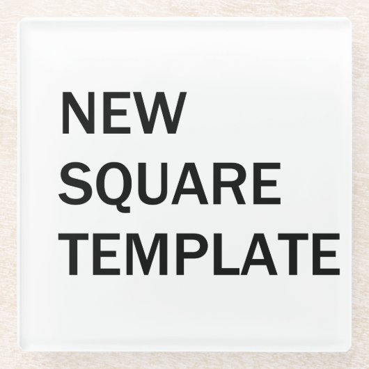 Sjabloon Onderzetter glas (Voorkant)