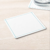 Sjabloon Onderzetter papier (Schuin)