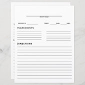 Sjabloon ontvangen (Voorkant / Achterkant)