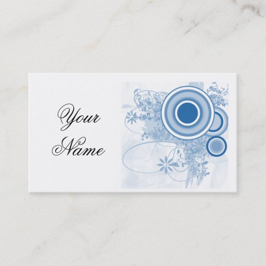 Sjabloon Ontwerpprofielkaart Visitekaartje (Voorkant)