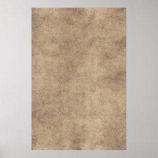 Sjabloon  perkamentpapier blanco poster