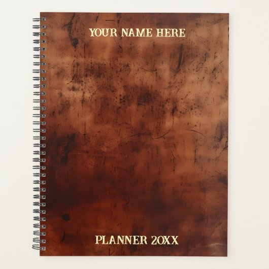 Sjabloon Planner Personaliseer alle tekst en Afbee (Voorkant)