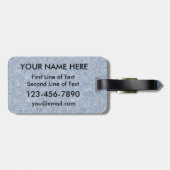 Sjabloon Poolse Ice Hockey-Bagagelabel Bagagelabel (Achterkant horizontaal)