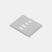 Sjabloon Post-it® Notes (Schuin)