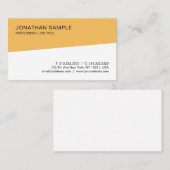 Sjabloon Professional Elegant Modern Minimalist Visitekaartje (Voorkant / Achterkant)